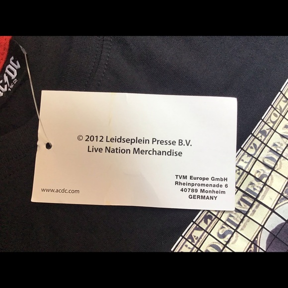 AC / DC Live Nation Germany Concert T-Shirt - Picture 4 of 7